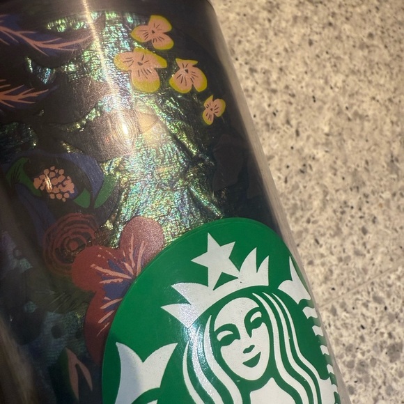 Starbucks Fall 2021 Double 24oz Metallic Foil Tumbler - Picture 3 of 6